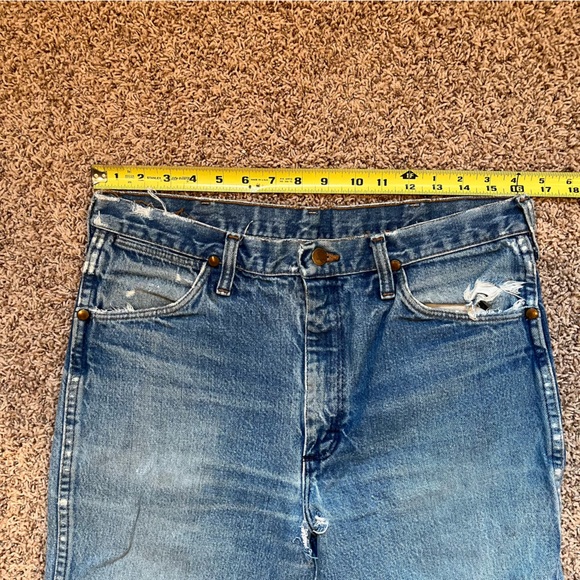 Vintage Wrangler 13MWZ Cowboy Cut Jeans Size 33x34 - Picture 5 of 8
